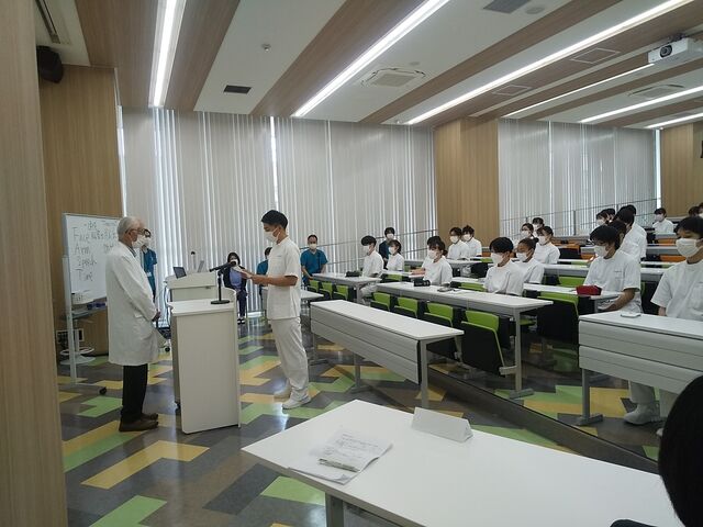 医療人としての切り替え「着衣式」