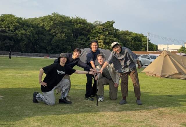 スタッフでデイキャンプを楽しんでいます！