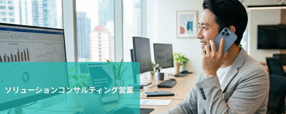 ソリューションコンサルティング営業（ビジネスデザイン・プロジェクト推進） | 株式会社フォリウム
