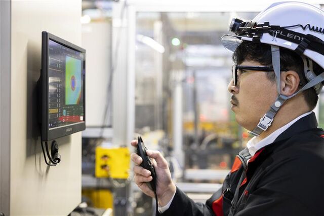 カメラセンサーの調整中。作った設定はうまくいっているかな？