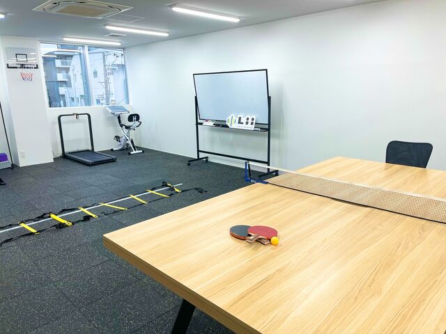 運動が身近にあるオフィス♪