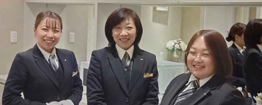 故人様とご遺族に寄り添い、真心と気配りで支えるセレモニースタッフ | 株式会社サンセルモ