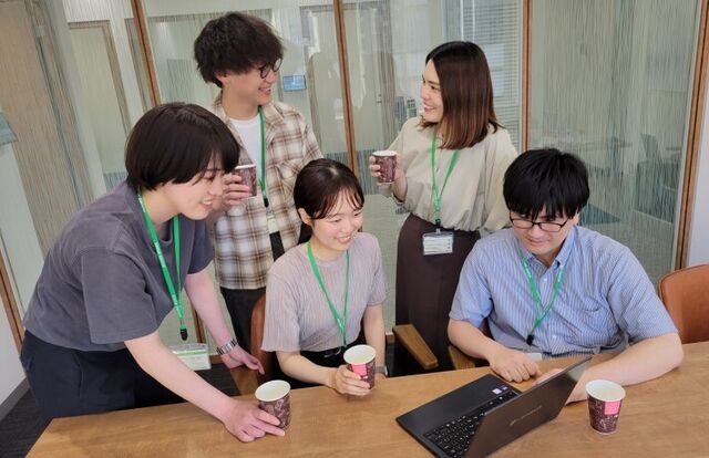 男女比のバランスも良く、和気あいあいとした雰囲気です