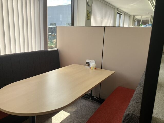 お取引様との商談ブース