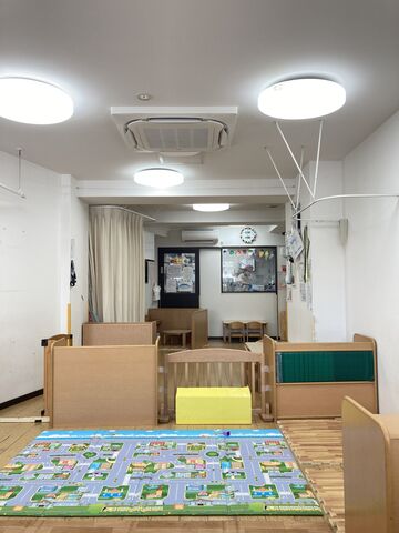 ワンフロア保育で職員間の連携◎