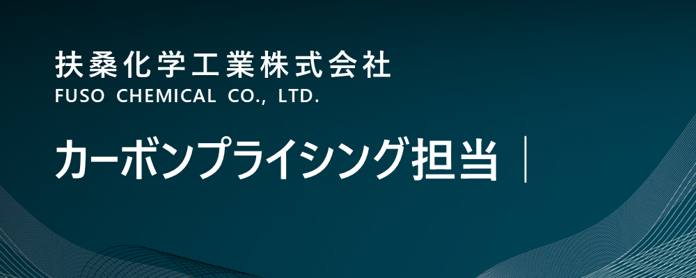 【大阪/中央区】カーボンプライシング担当（管理本部） | 扶桑化学工業株式会社
