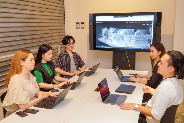 自由な発想を本気で形にする風土があります