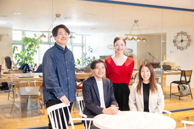 若年層向け人材紹介事業「ピタテン」事業に携わるメンバーたち