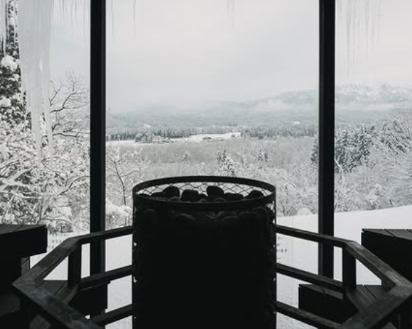 お客様からも社員からも大好評のサウナ。