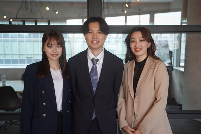 平均年齢は25才　若くてエネルギッシュな社風です！