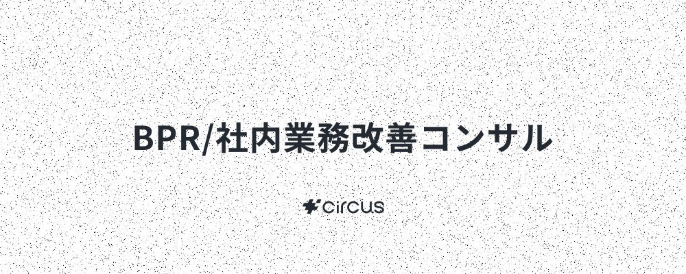 biz_BPR/業務改善コンサル | circus株式会社