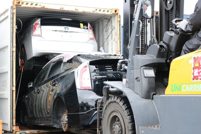 プランに沿って車を積み込みます！