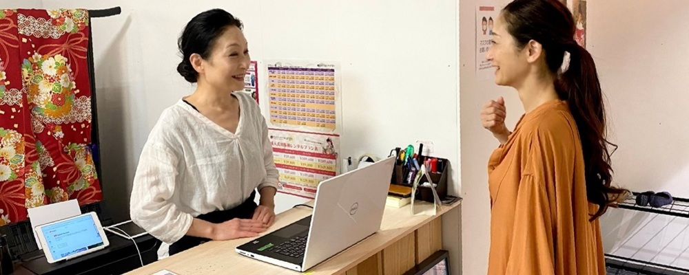【着物レンタル】受付返却＜京都祇園＞ | 株式会社羅針盤