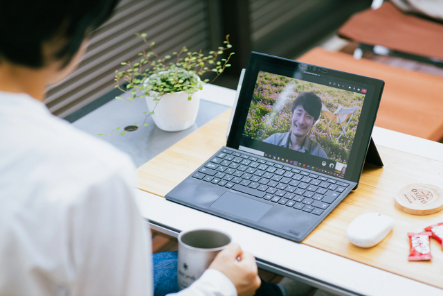オンラインミーティングの様子