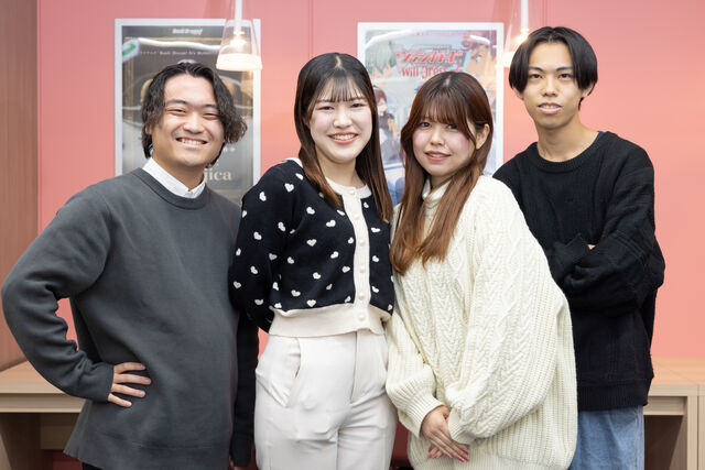 20代～30代前半中心の若い組織です！