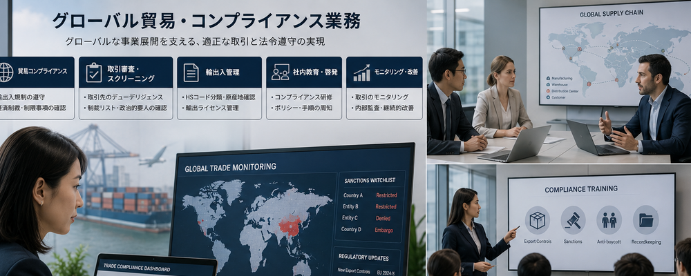 貿易管理・輸出入コンプライアンス責任者 | 日本ルメンタム株式会社