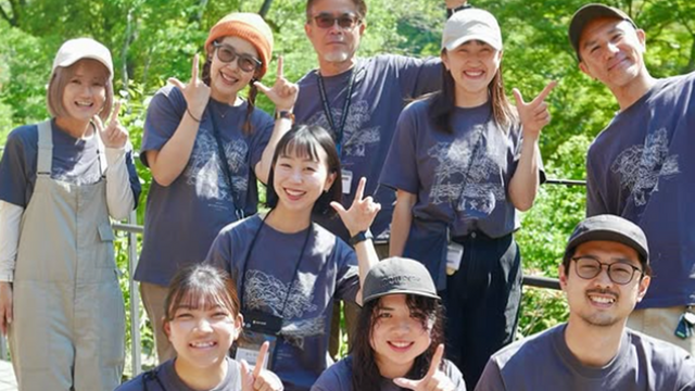 キャンプ場は9名のスタッフで運営しています！（女性6名・男性3名）