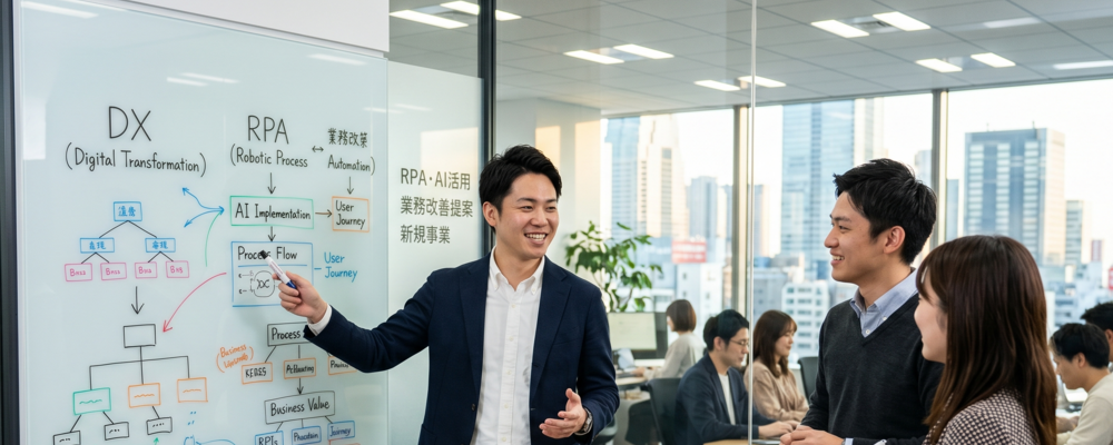 【SIer出身者歓迎】AI・RPAを活用した業務改善コンサルタント兼PM／新規事業立ち上げ | 株式会社クラウドワークス コンサルティング