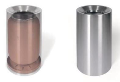 外観にも配慮した多機能爆発抑制チャンバーです。