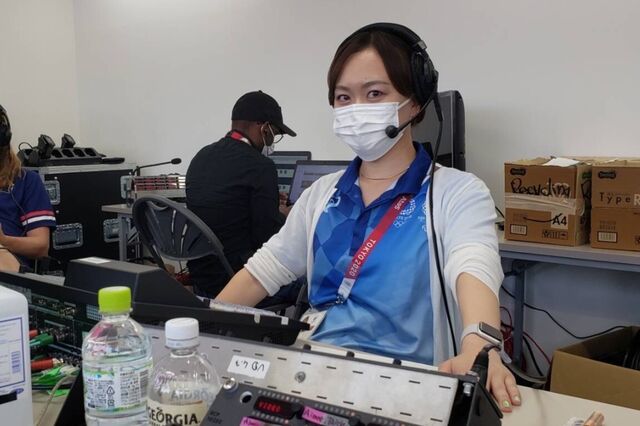 東京オリンピックでの一枚