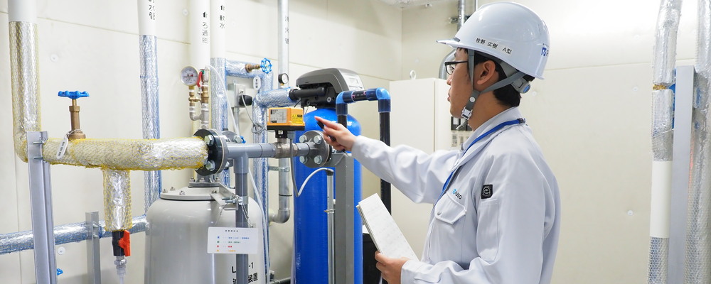 【大阪・広島・福岡エリア】水処理プラントのメンテナンス｜残業25H・年休125日｜福利厚生充実｜創業70年以上 | 株式会社フソウ