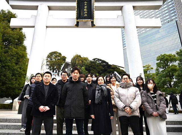 2025年初出勤日に初詣に行ってきました。
