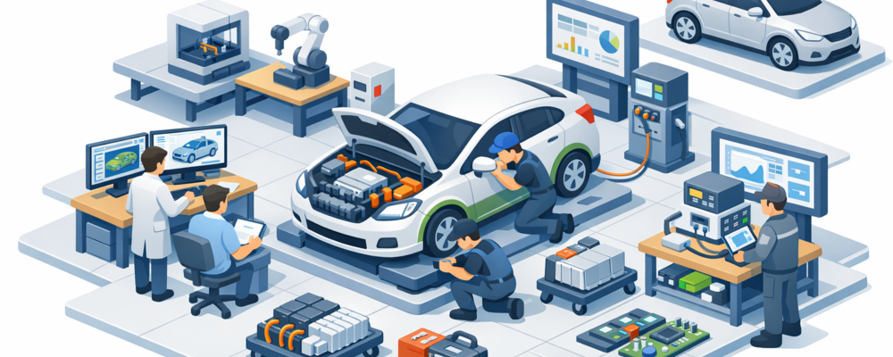 【LABO】モビリティ試作車開発の部品・搭載設計 | AZAPAエンジニアリング株式会社