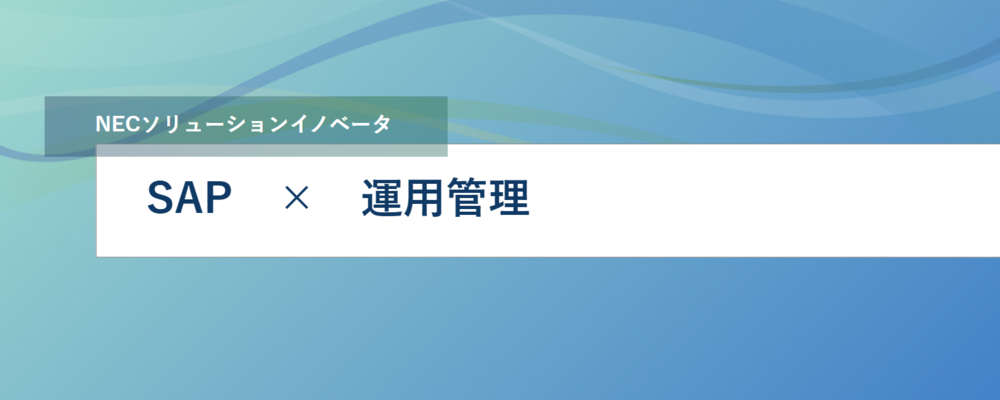 [EP100]＜リーダー候補＞ SAPをはじめとしたNECグループ社内業務システムの開発・運用・保守を担当している部門のリーダーとして活躍してみませんか? | NECソリューションイノベータ株式会社
