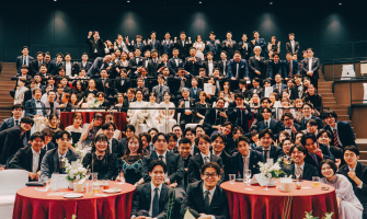 社員総会の様子です！風通しの良い社風でオンとオフのメリハリをつけて働いています！