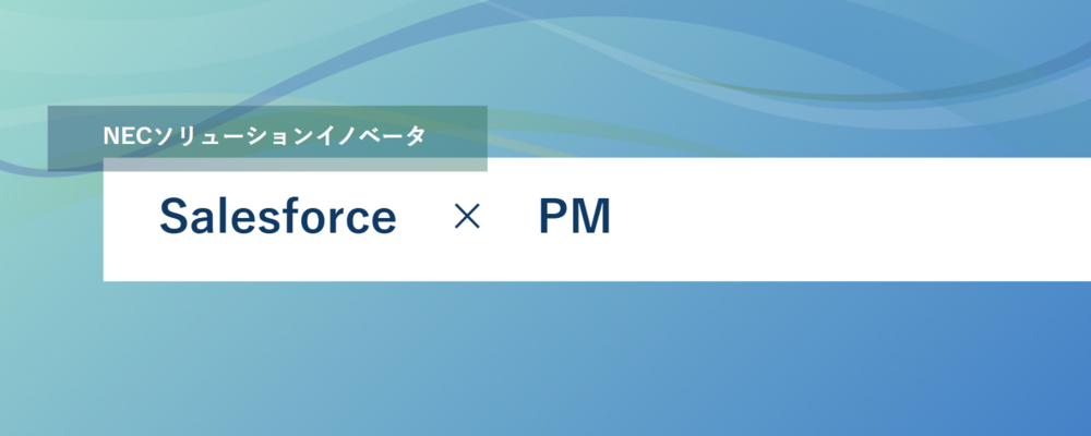 [EP07]プロジェクトマネージャーとしてお客様の顧客接点業務改革をSalesforceで実現してみませんか? | NECソリューションイノベータ株式会社