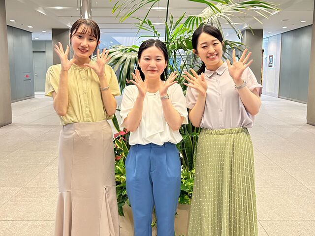 °˖✧☆一斉有給制度 仕事,プライベート充実°˖✧☆　　　　　有給とは別に５日間の休暇を取得できる制度。土日と合せて９連休も！半休ずつの取得や通常の有給と組み合わせてもＯＫ！　