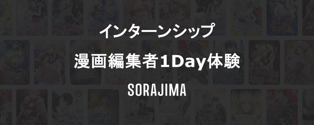 編集者(新卒1Dayインターン) | 株式会社ソラジマ