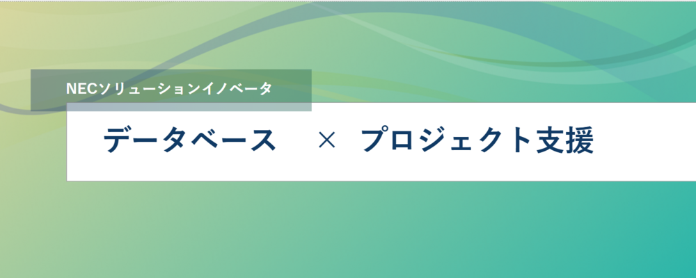 [TS35]＜リーダー候補＞PostgreSQLデータベース技術支援エンジニア | NECソリューションイノベータ株式会社