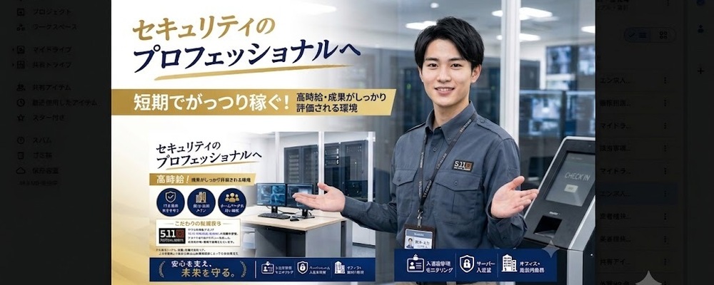 【箕面市】積極採用中／受付／高時給1800円／データセンターの警備／英会話スキル不問 | 株式会社エグゼクティブプロテクション