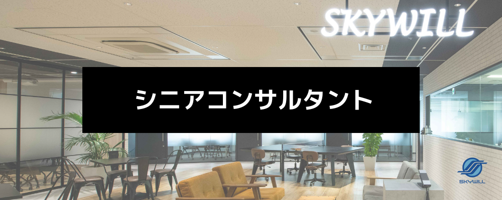 DX推進を支えるシニアコンサルタント | 株式会社スカイウイル