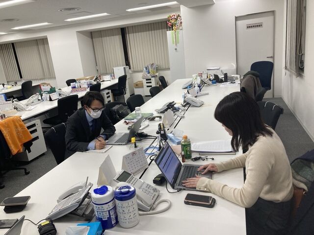 東京支店オフィス風景。2023年にスペースが拡大♪