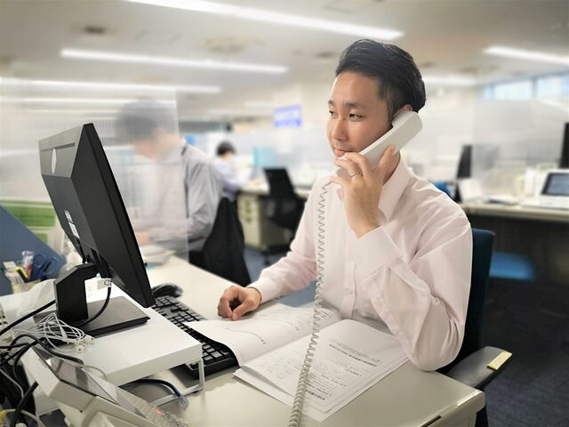 お取引会社さまや営業担当から感謝されること、頼られることがやりがいになります！