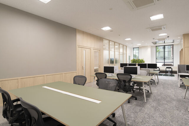 【札幌事業所】社員一人ひとりが働きやすいオフィスを目指し、各事業所についても順次リニューアルを行っています。