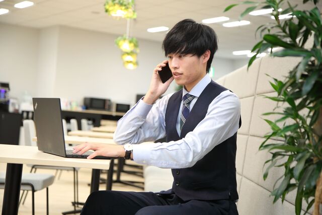 テレアポの様子